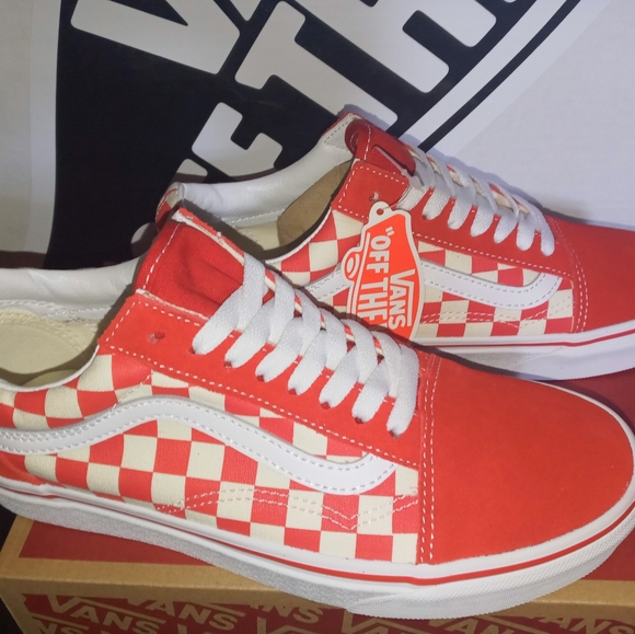 Vans Old Skool Primary Checkers Multiple Sizes - Picture 9 of 16